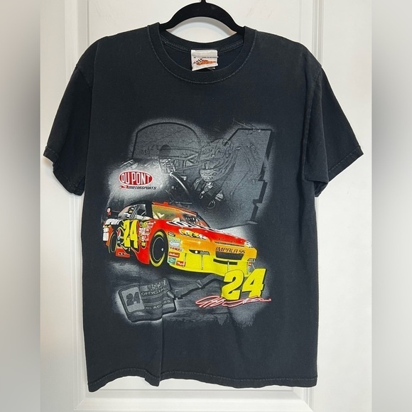 VNTG Y2K (2002) Era NASCAR Winner’s Circle Jeff Gordon Double Sided Racing Tee - Picture 2 of 6